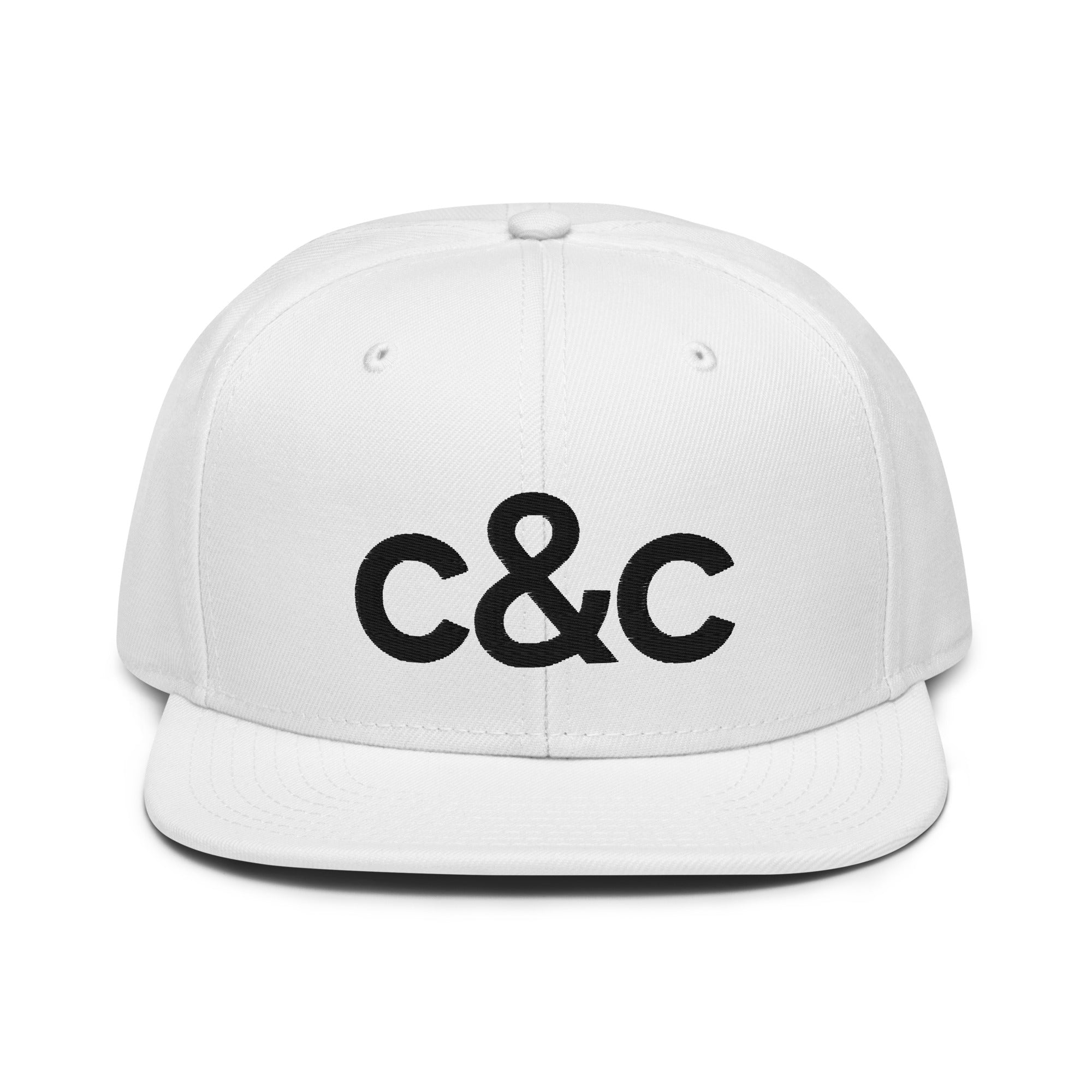 C&C Adult Snapback - Black Embroidery (Multiple Color Options)