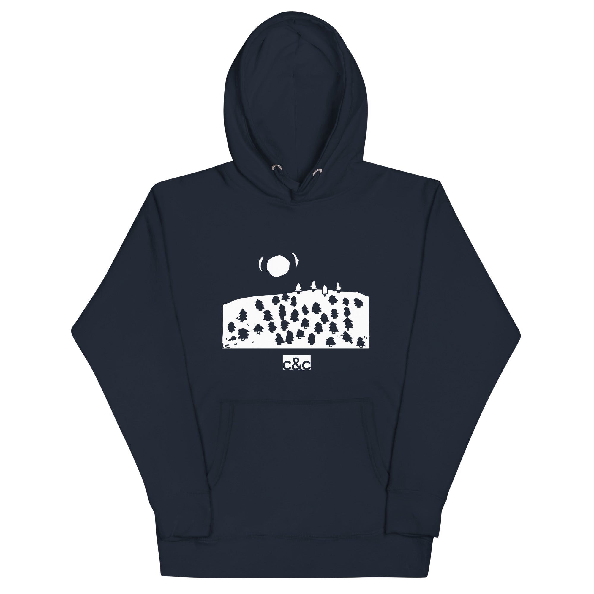 Adult "Forest" Print Hoodie (Multiple Colors)