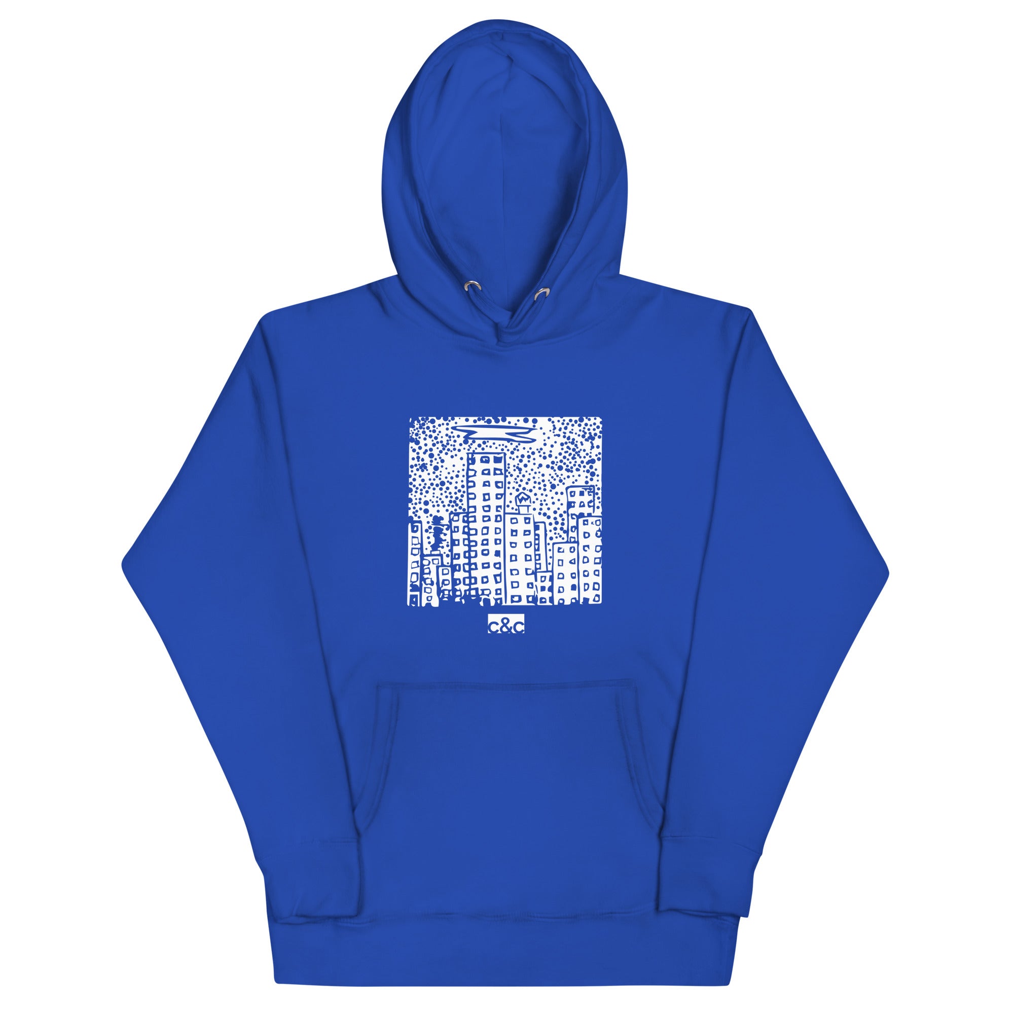 Adult "City" Print Hoodie (Multiple Colors)