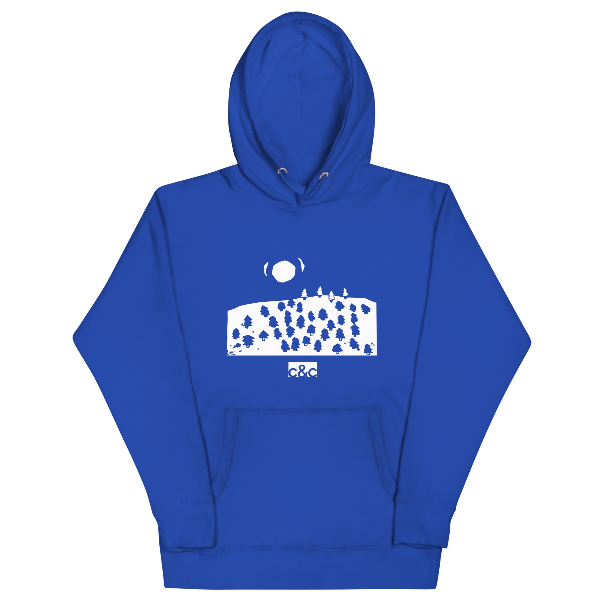 Adult "Forest" Print Hoodie (Multiple Colors)