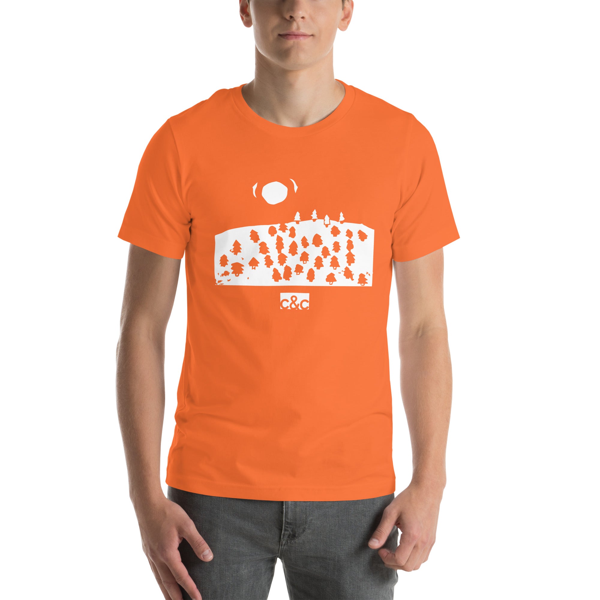 Adult "Forest" Print Tee (Multiple Colors)