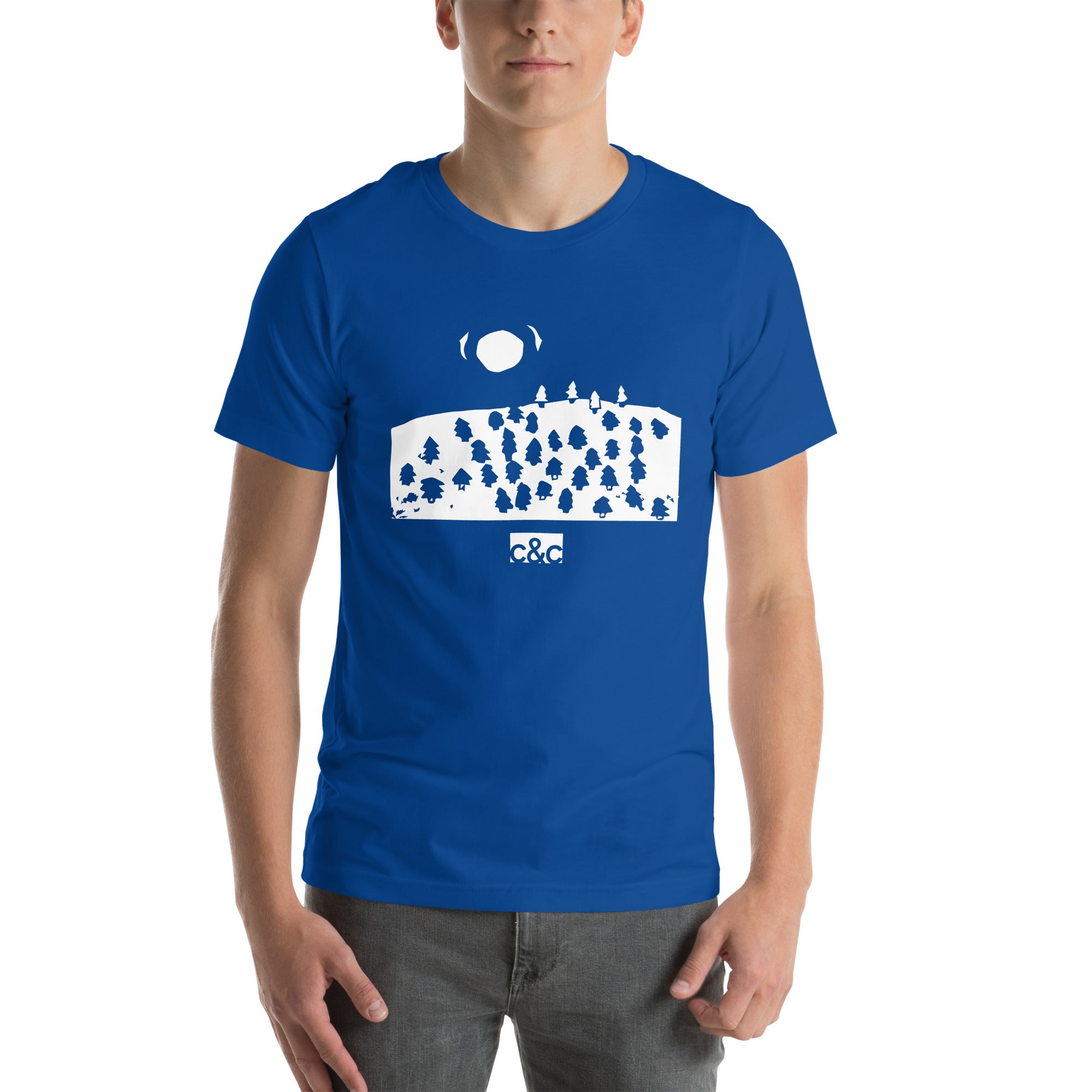 Adult "Forest" Print Tee (Multiple Colors)