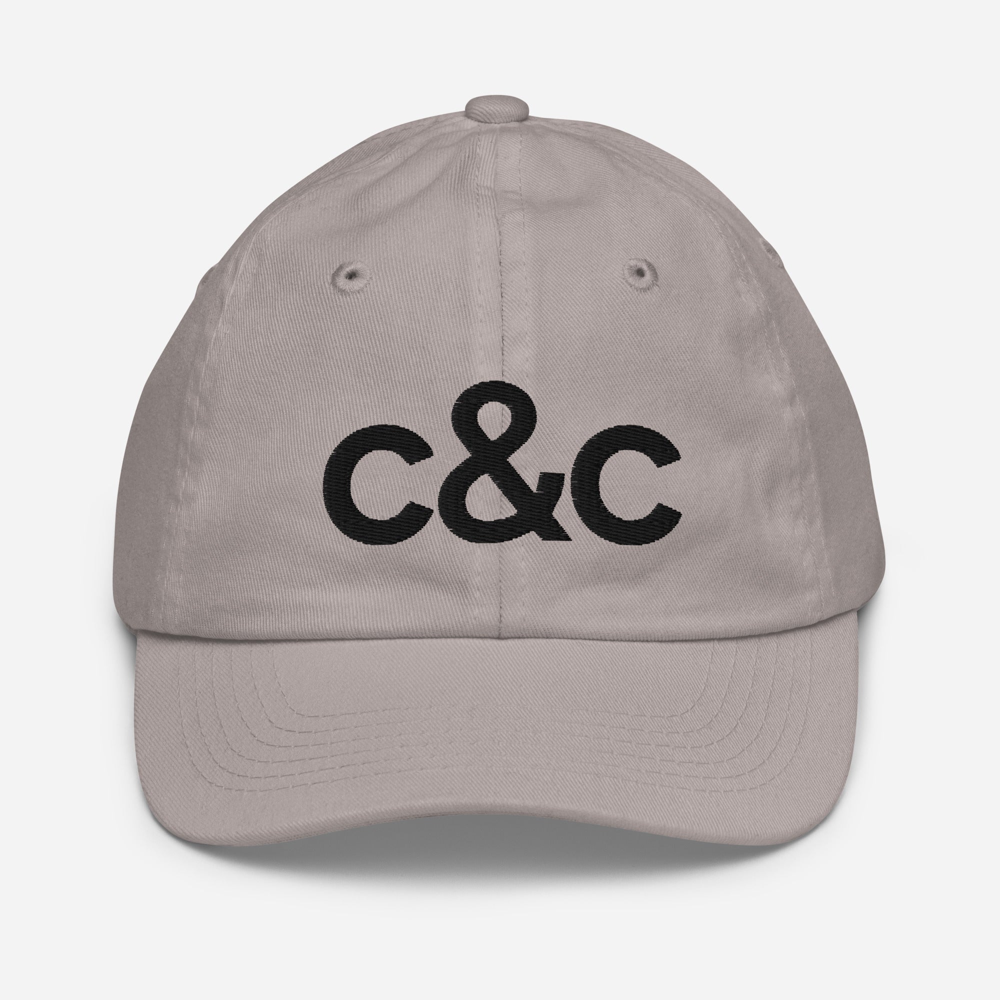 C&C Youth Cap- Black Embroidery (Multiple Color Options)