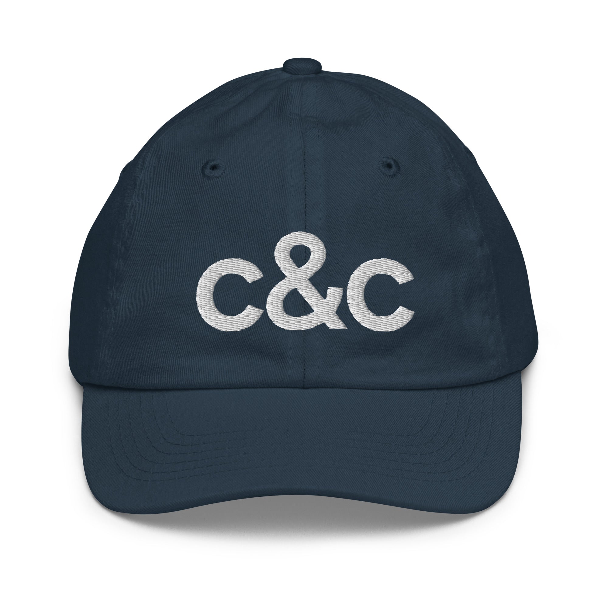 C&C Youth Cap- White Embroidery (Multiple Color Options)