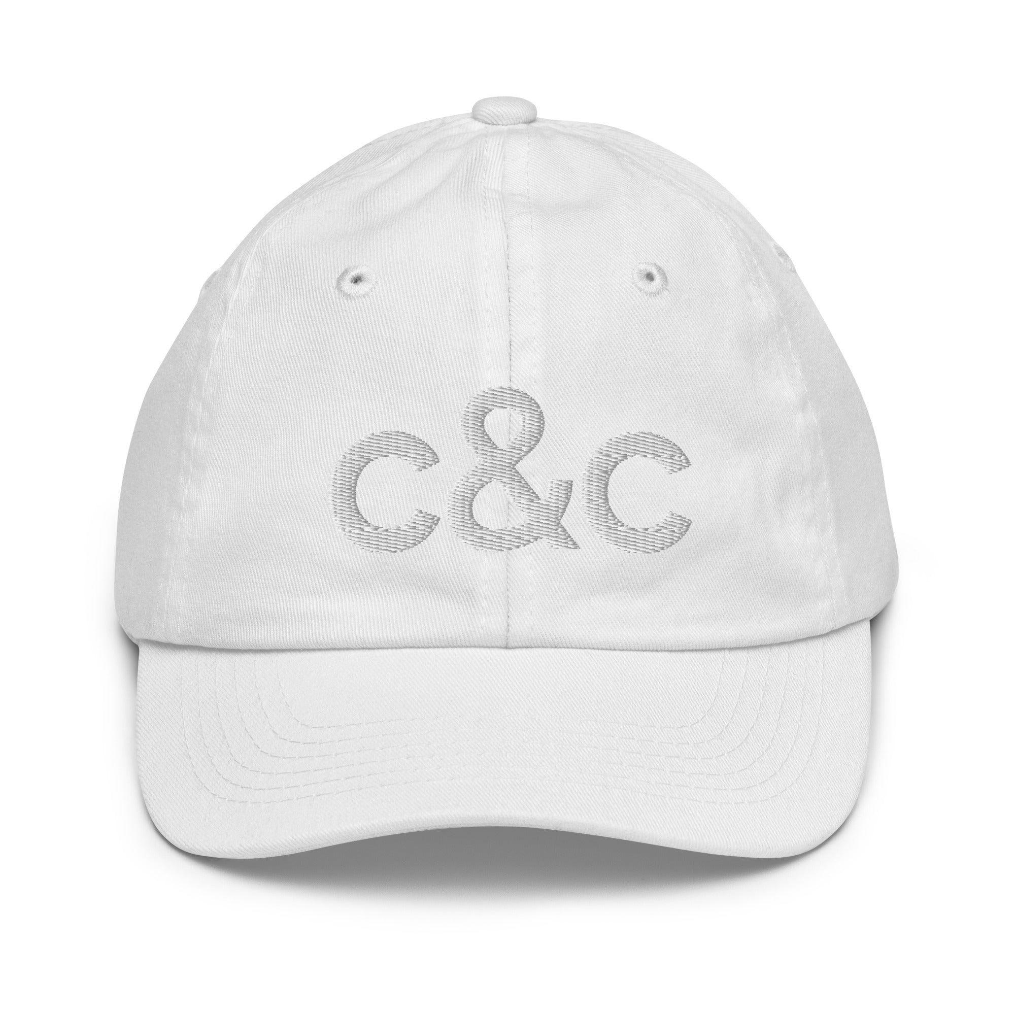 C&C Youth Cap- White Embroidery (Multiple Color Options)