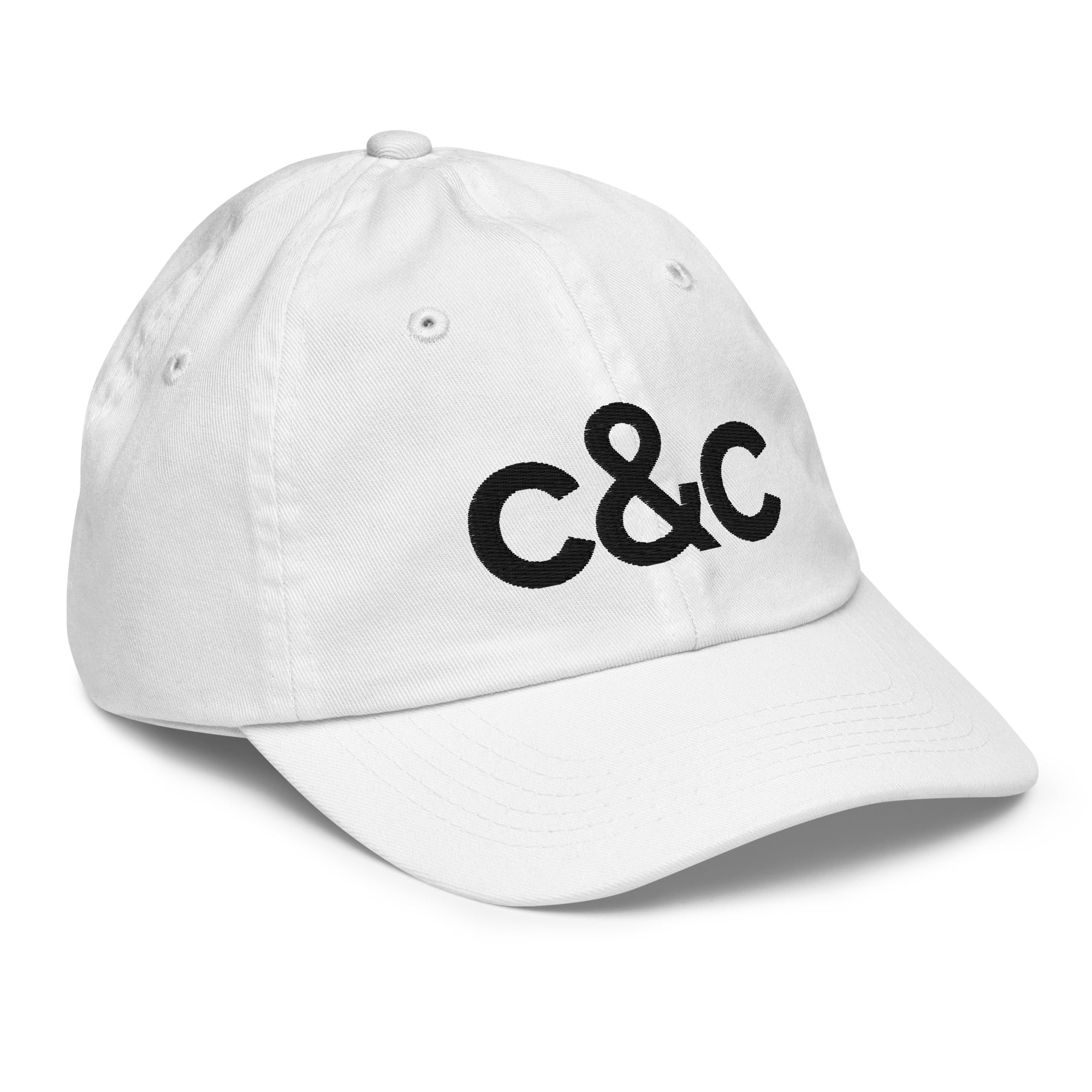 C&C Youth Cap- Black Embroidery (Multiple Color Options)