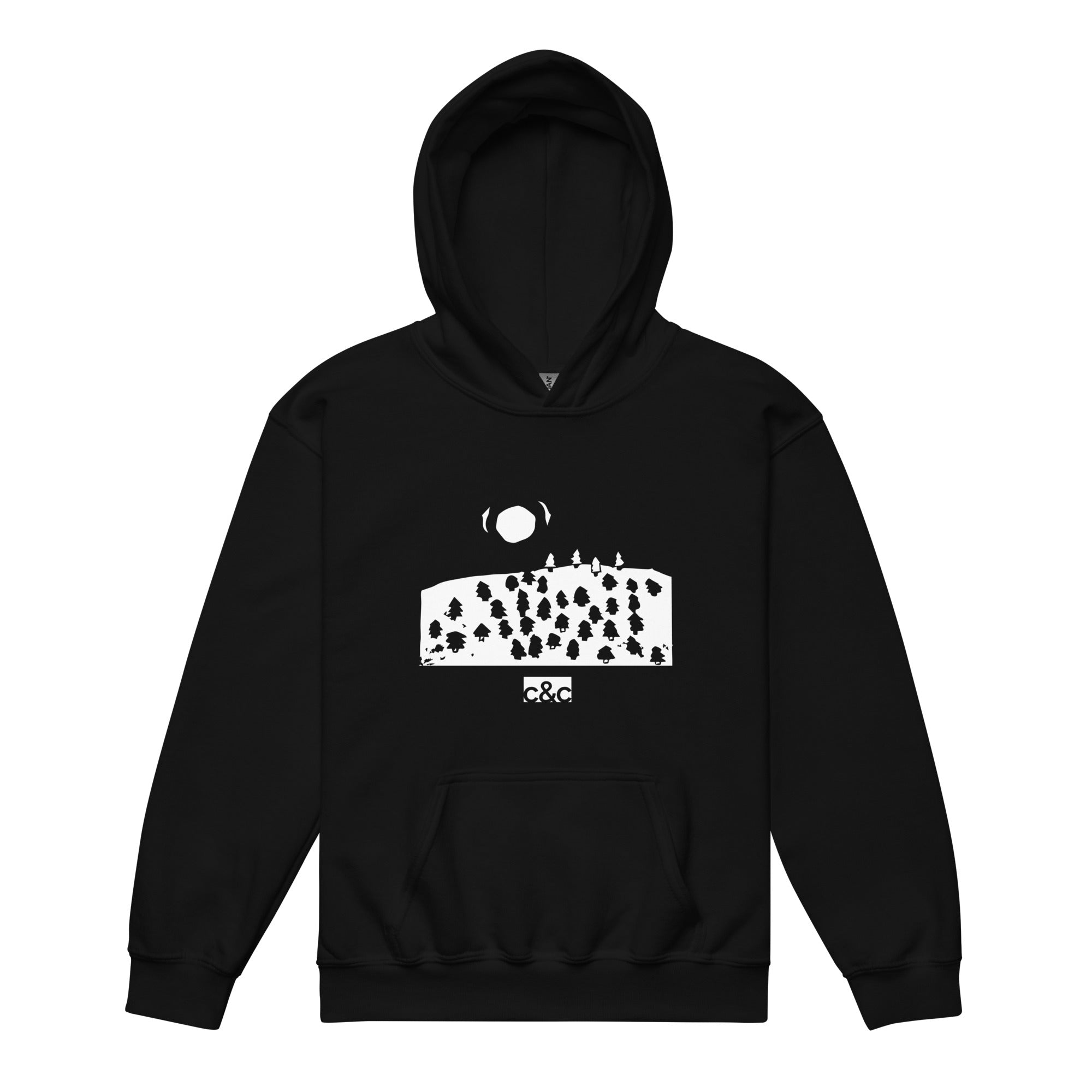 Kids "Forest" Print Hoodie (Multiple Colors)