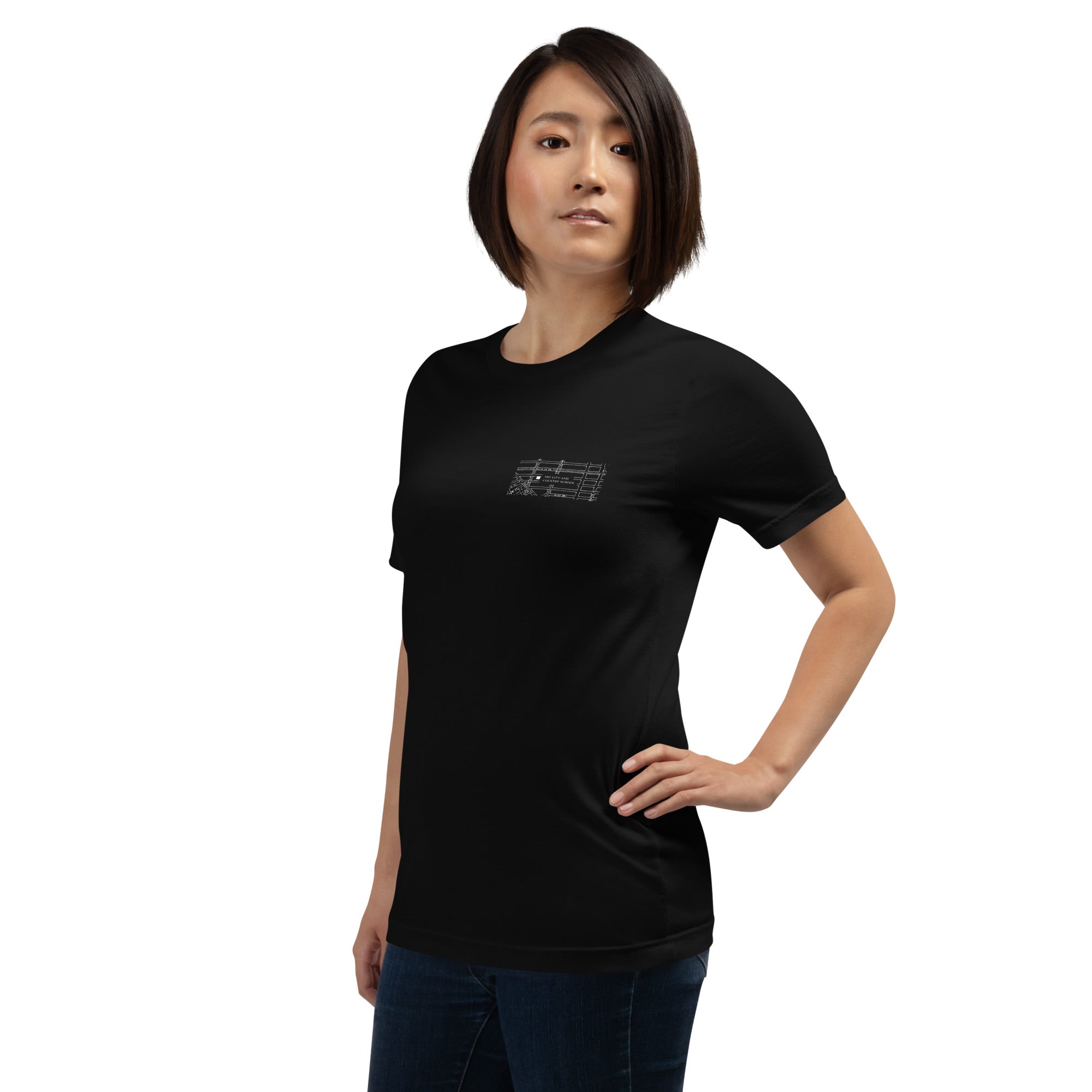 Adult C&C Archival Map Dark Tee (in multiple colors)