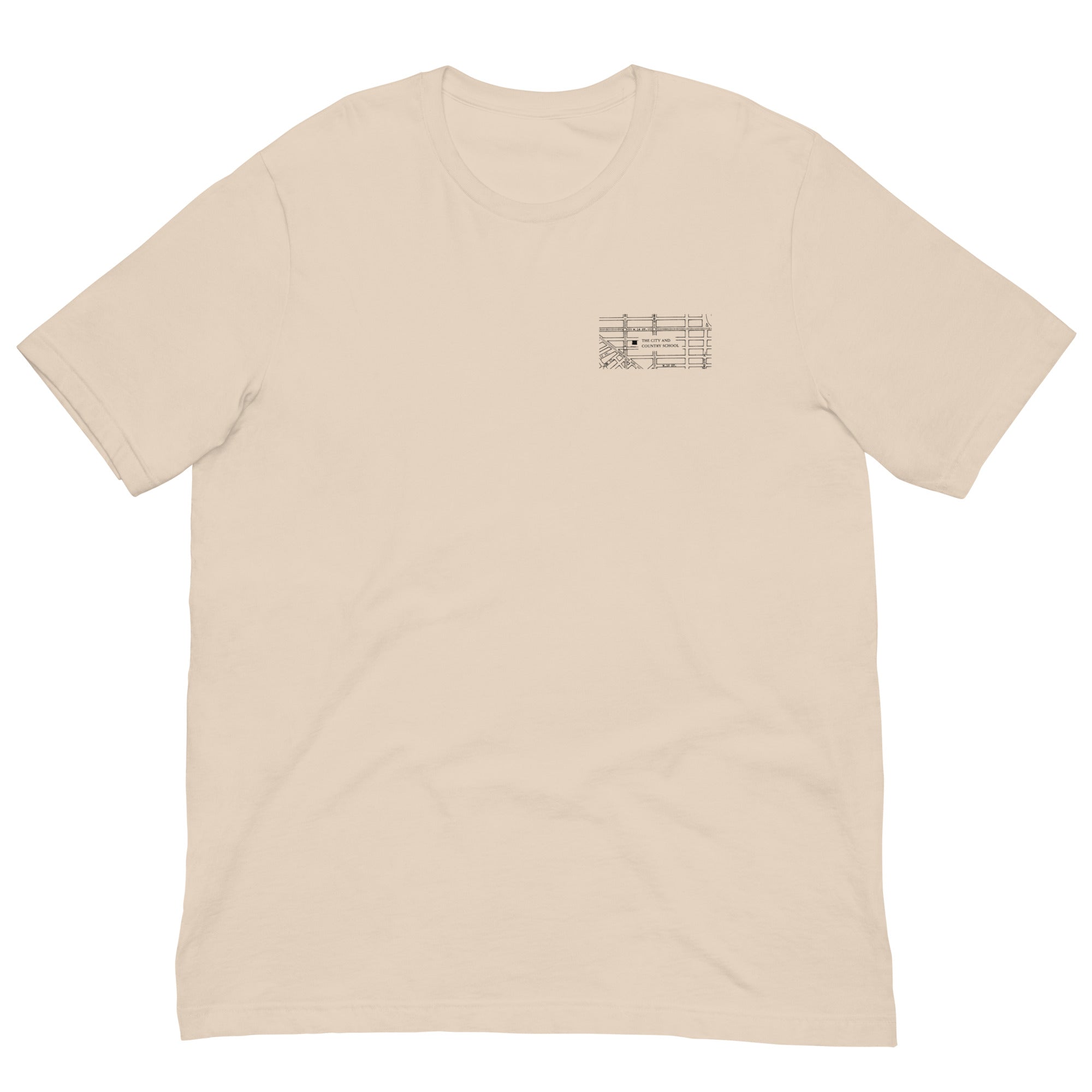 Adult C&C Archival Map Light Tee (in multiple colors)