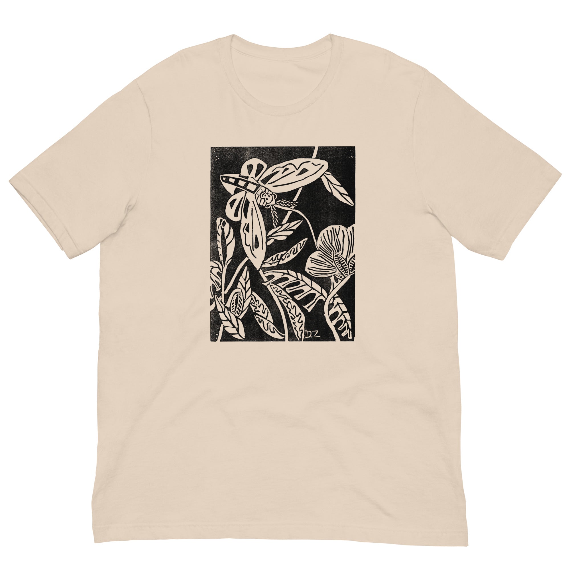 Adult Midnight Garden Block Print Tee (in multiple colors)