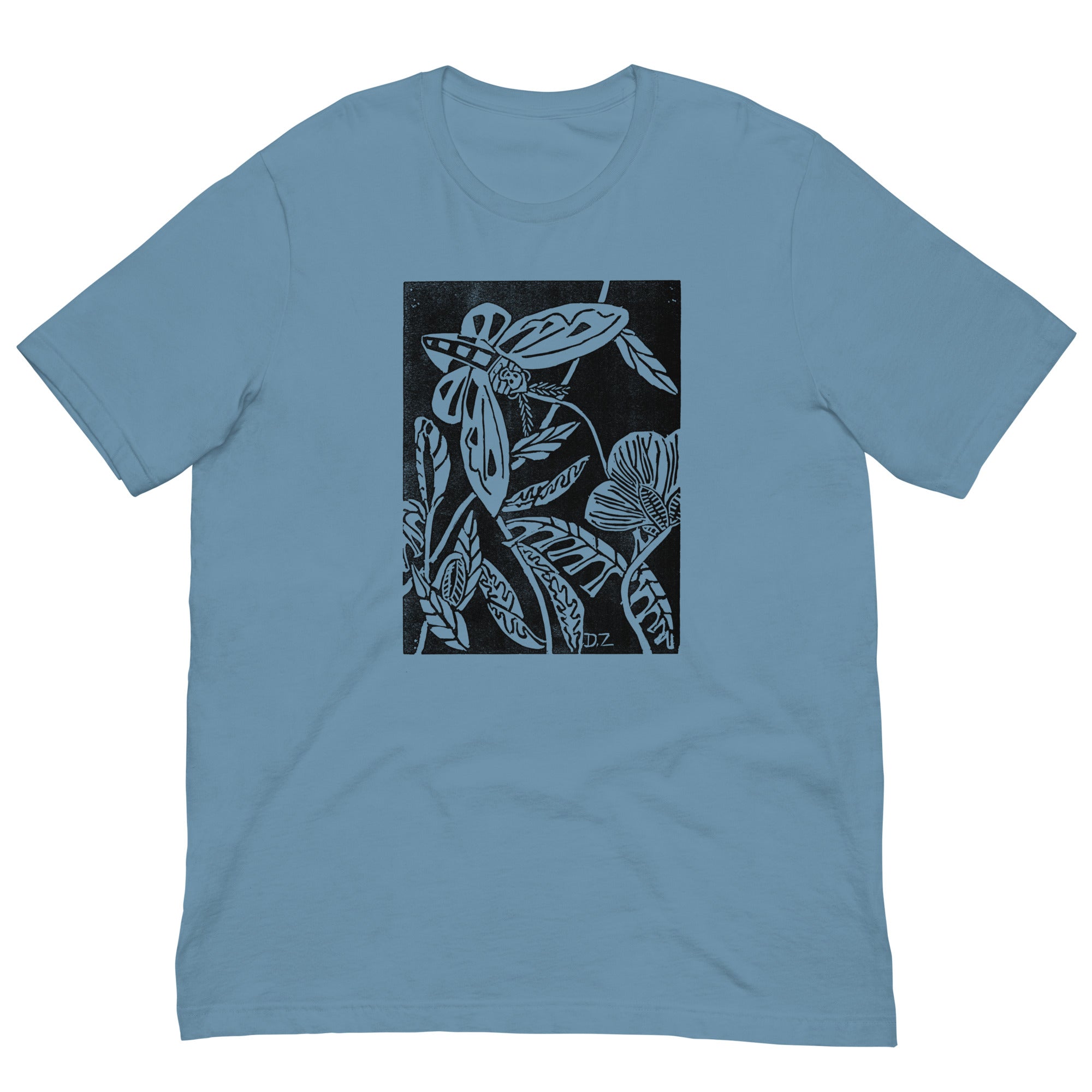 Adult Midnight Garden Block Print Tee (in multiple colors)