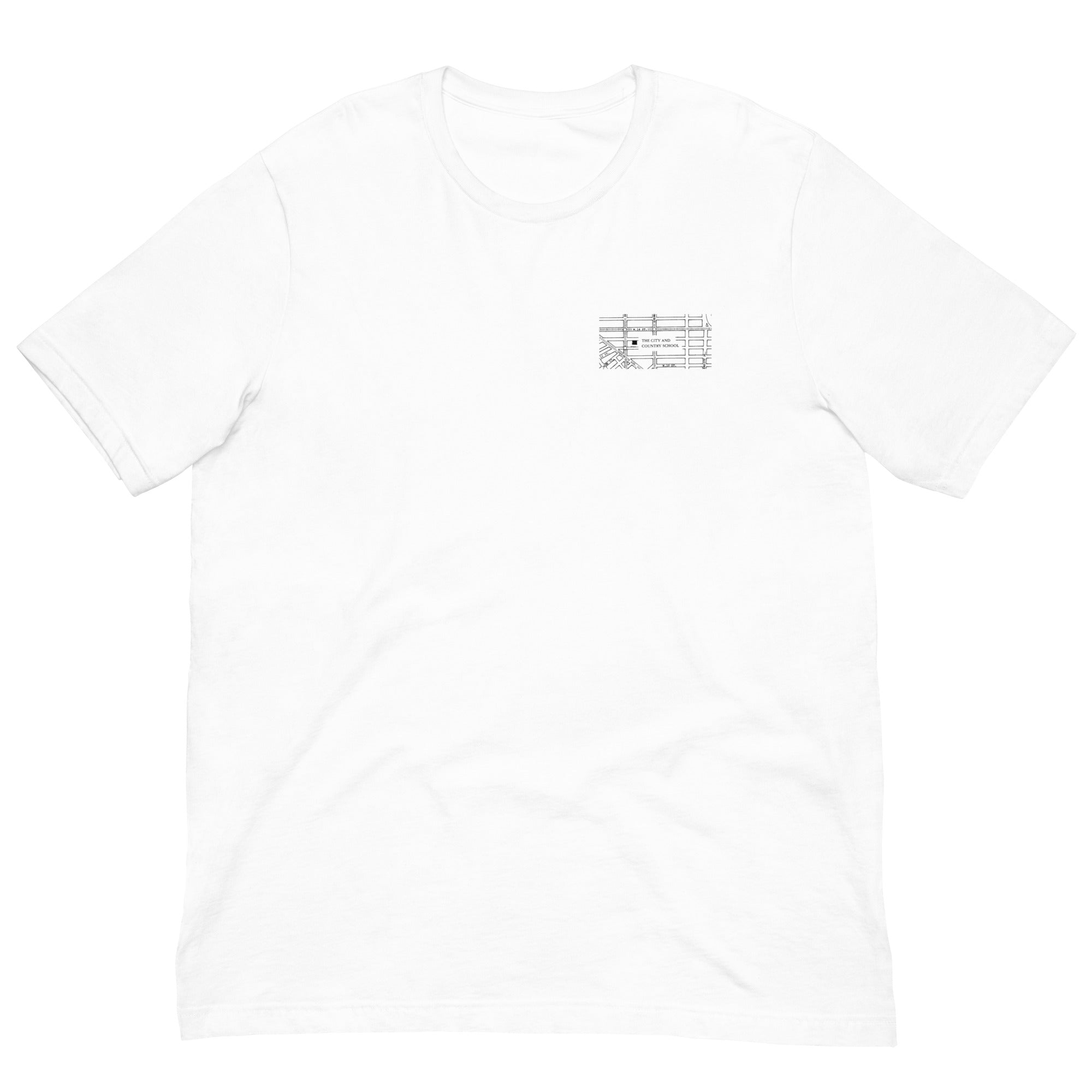 Adult C&C Archival Map Light Tee (in multiple colors)
