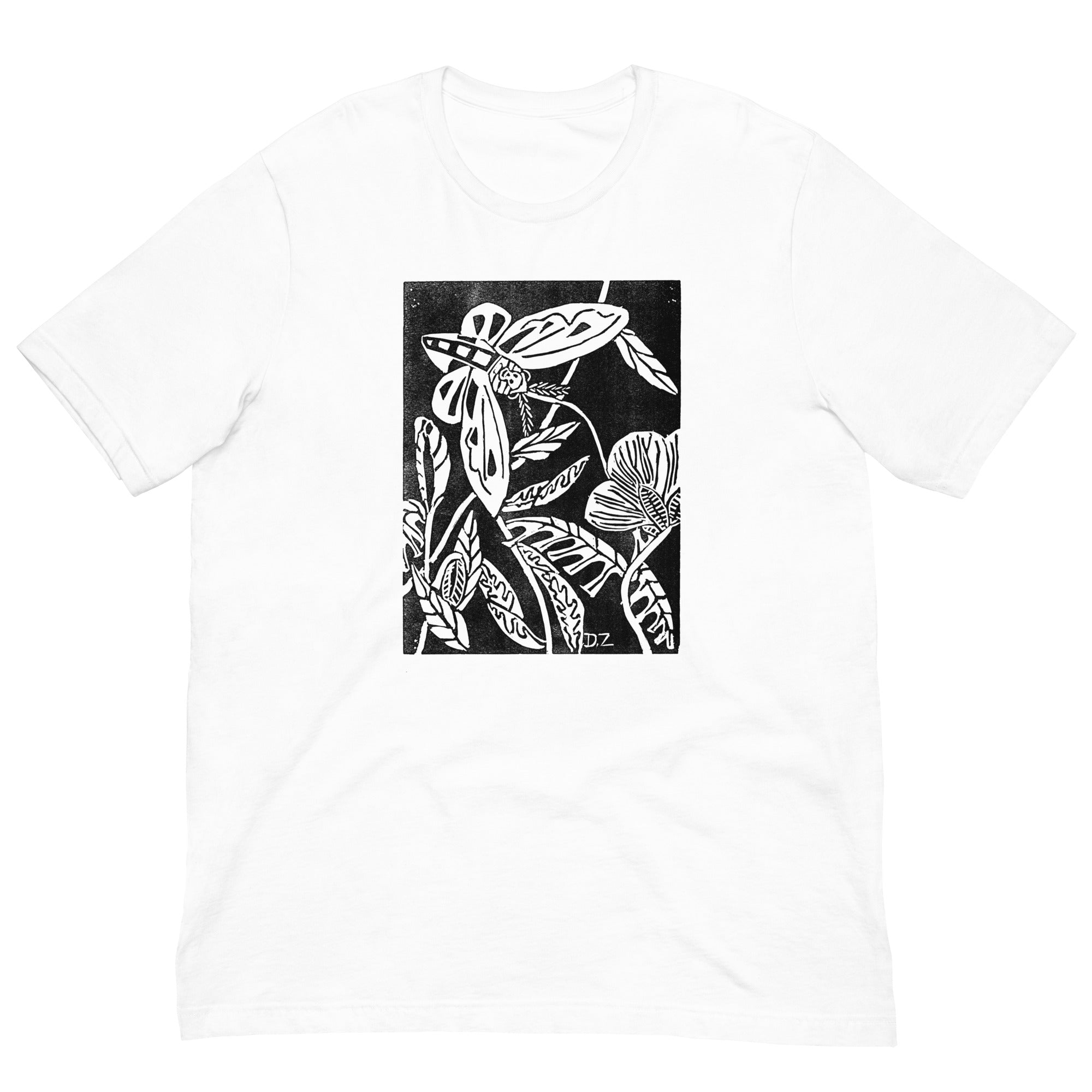 Adult Midnight Garden Block Print Tee (in multiple colors)