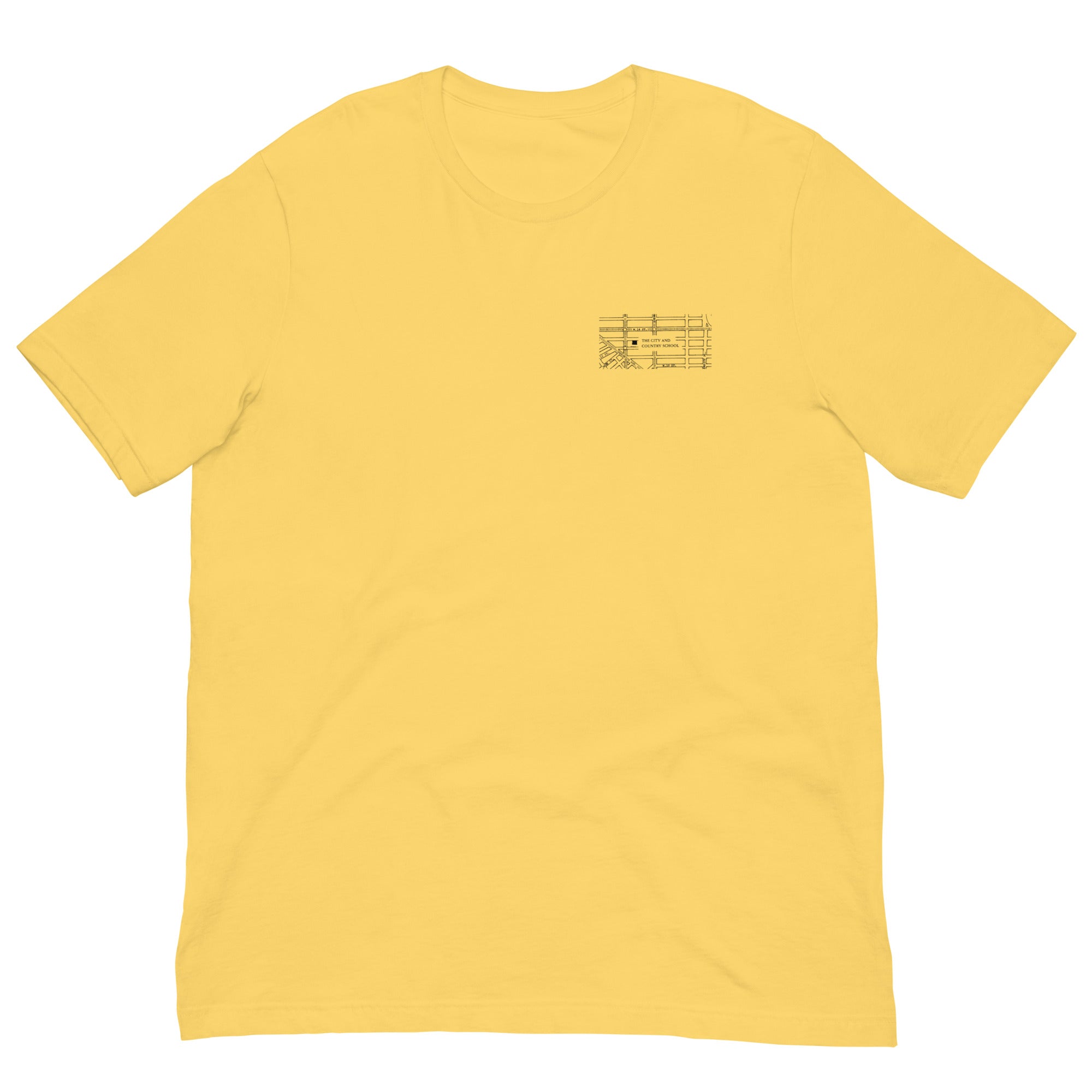 Adult C&C Archival Map Light Tee (in multiple colors)