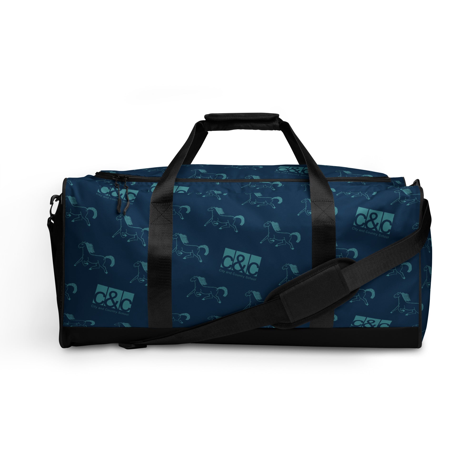 Horse Duffle in Blue