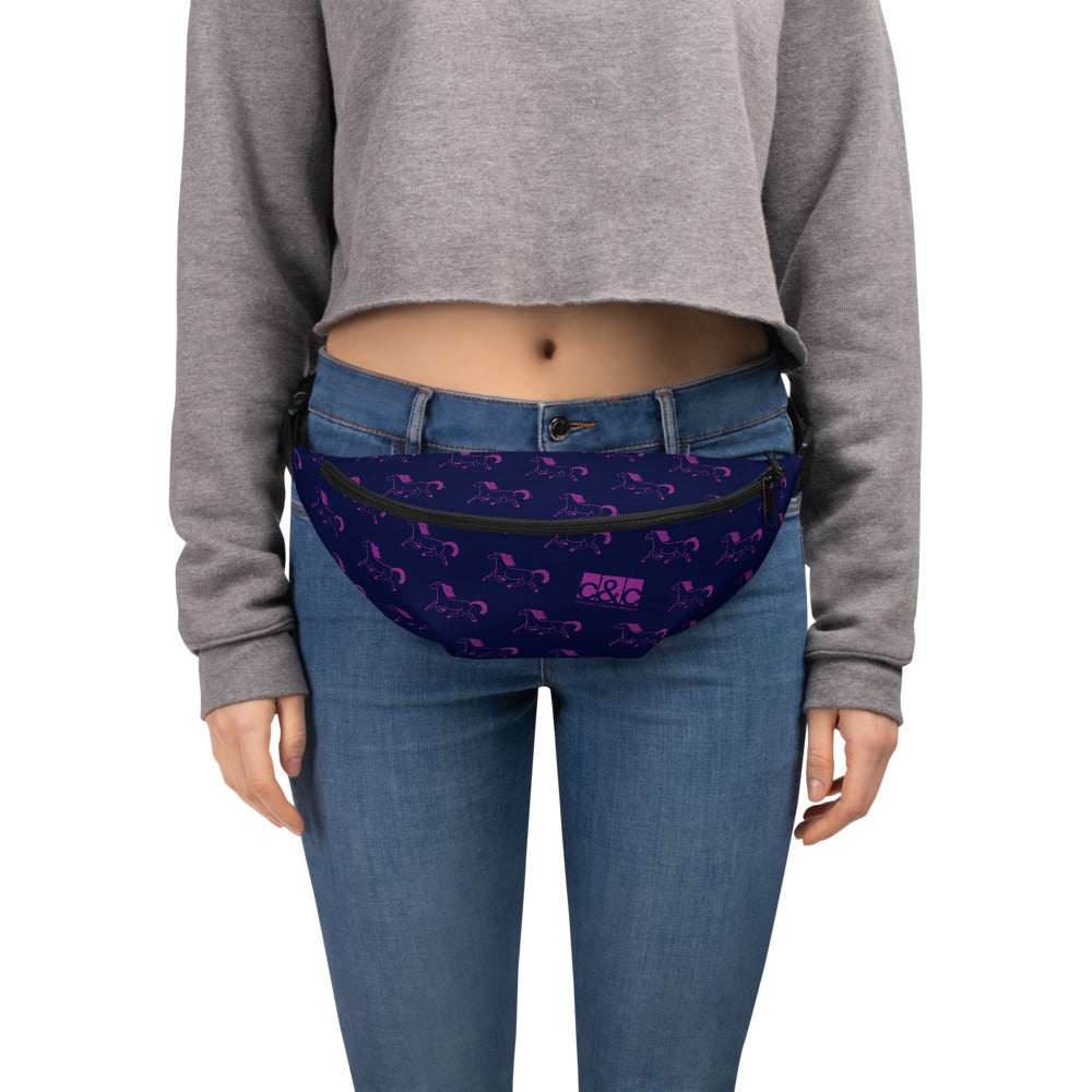 Horse Fanny Pack in Violet