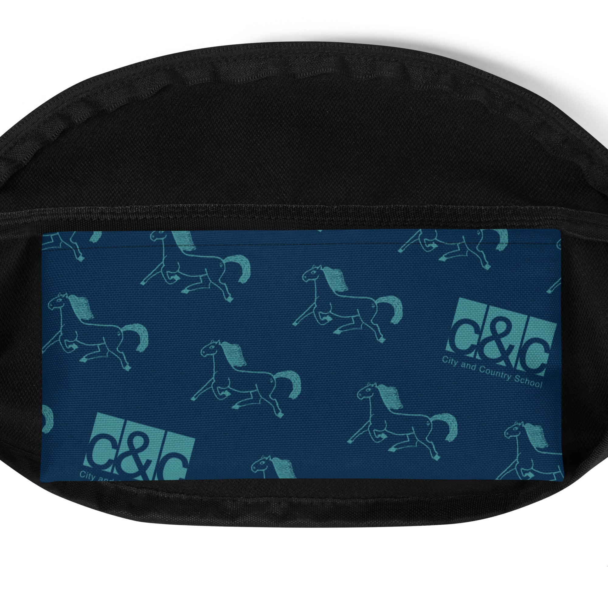 Horse Fanny Pack in Blue
