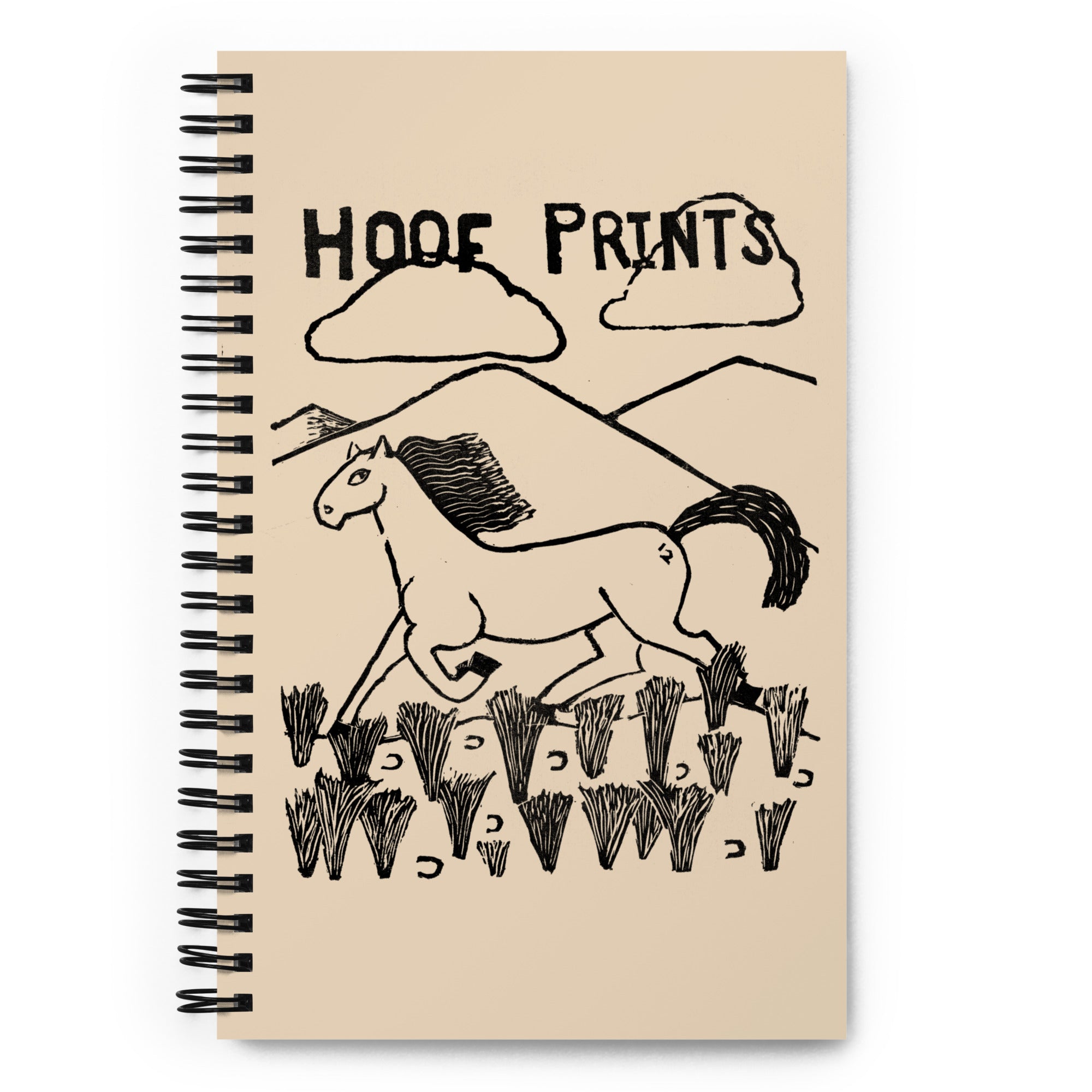 Horse Spiral Notebook