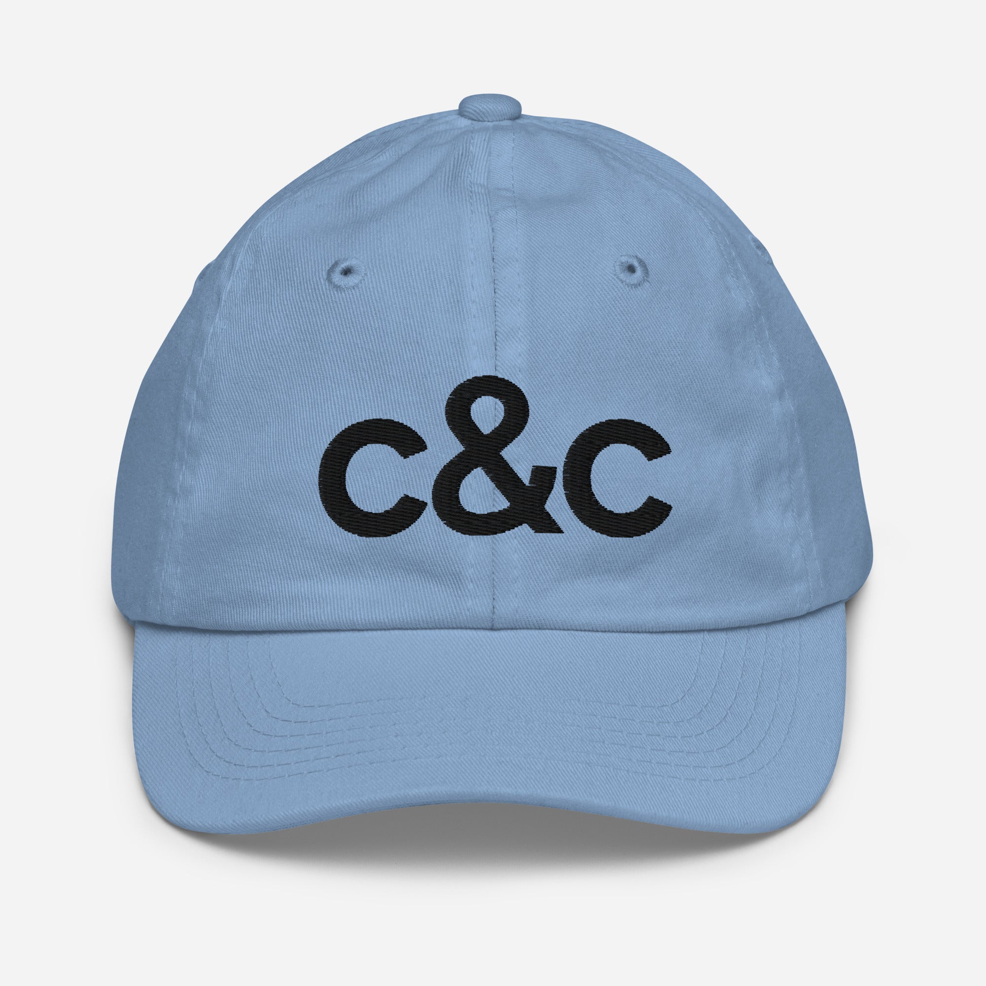 C&C Youth Cap- Black Embroidery (Multiple Color Options)
