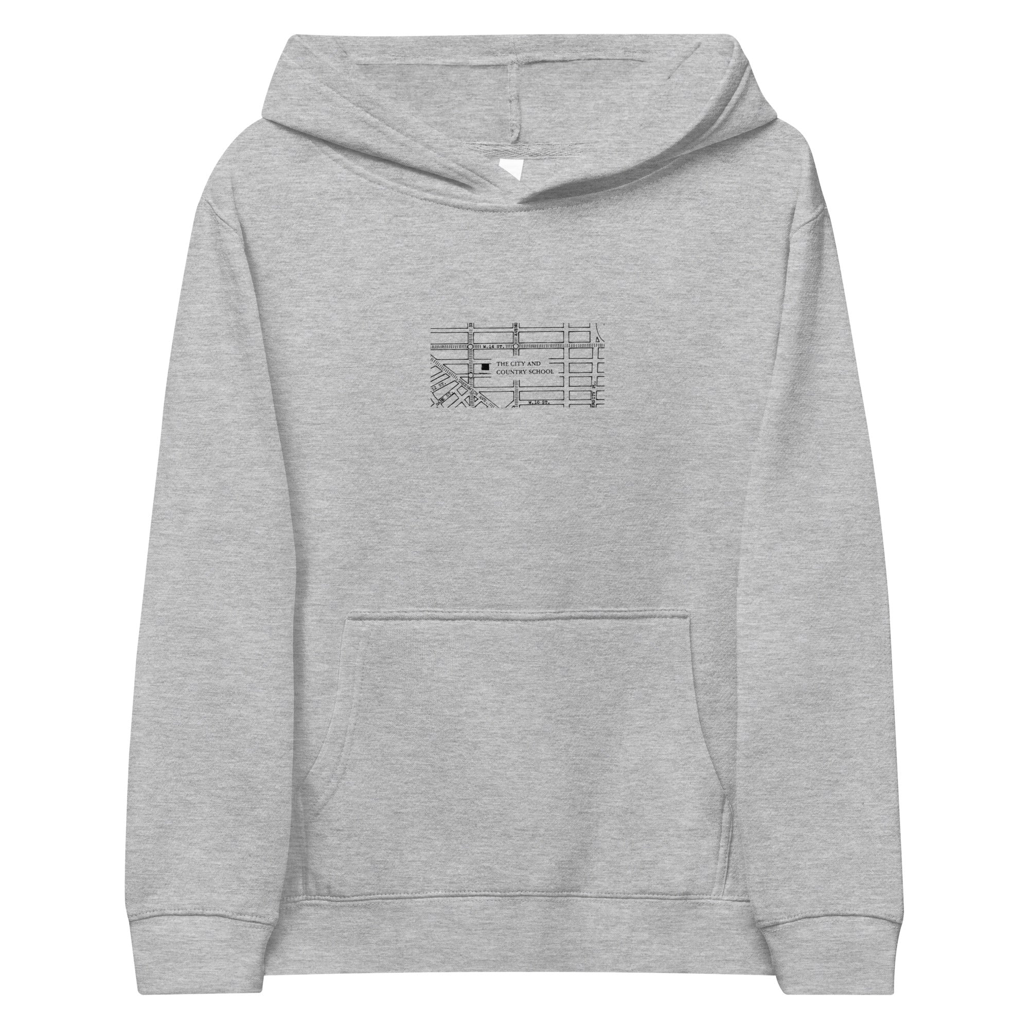 Kids C&C Archival Map Light Fleece Hoodie  (in multiple colors)