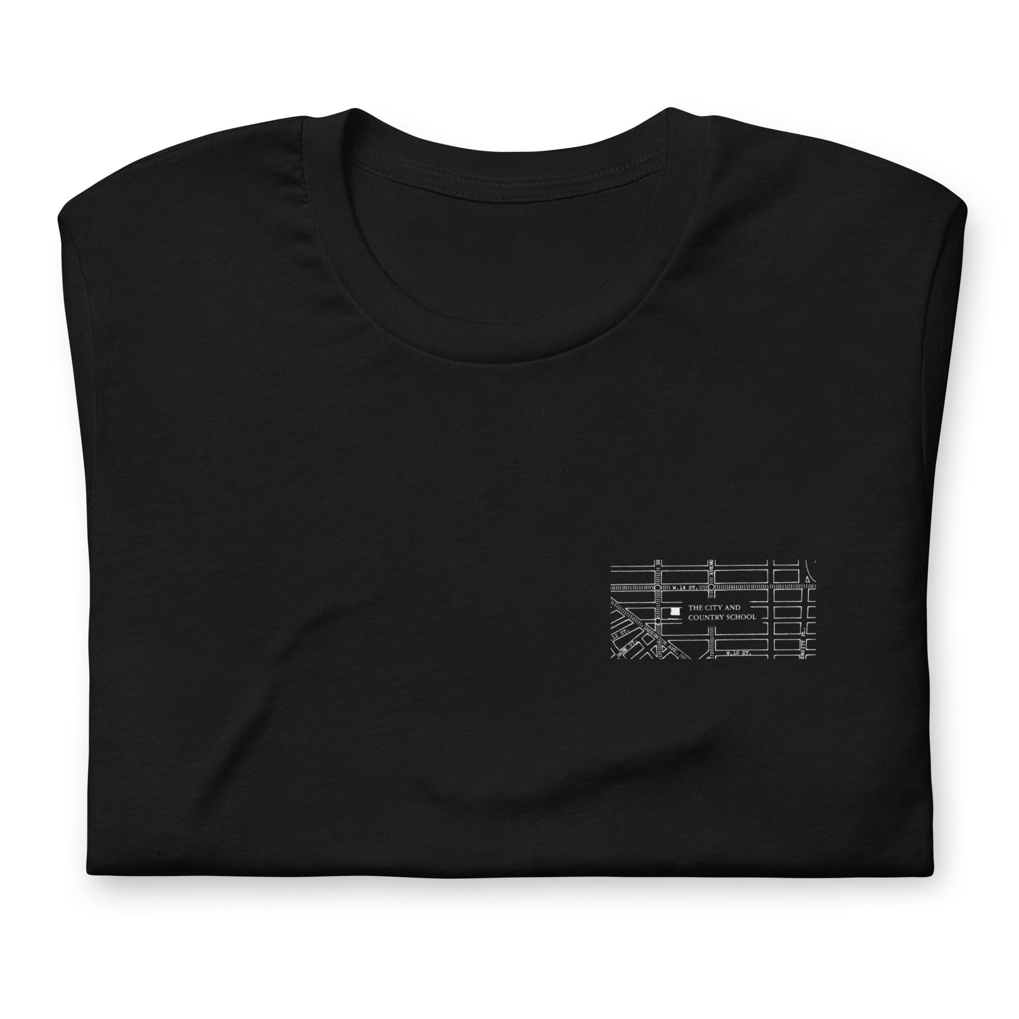 Adult C&C Archival Map Dark Tee (in multiple colors)