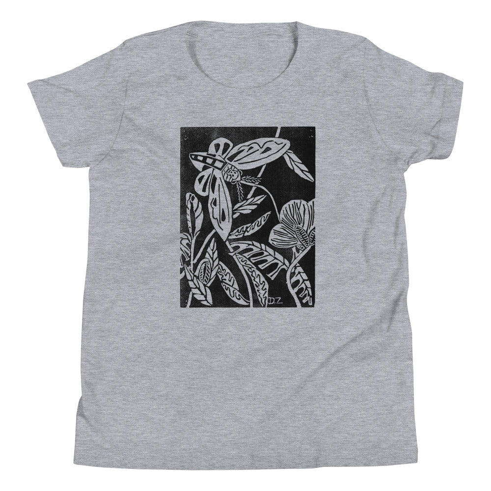 Kids Midnight Garden Block Print Tee (in multiple colors)