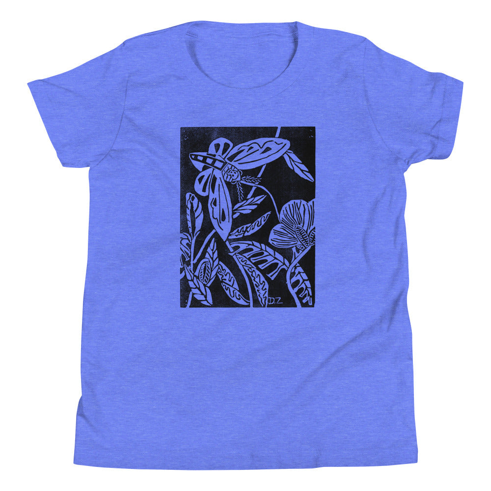 Kids Midnight Garden Block Print Tee (in multiple colors)